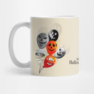 Happy Halloween Flying Ball Mug
